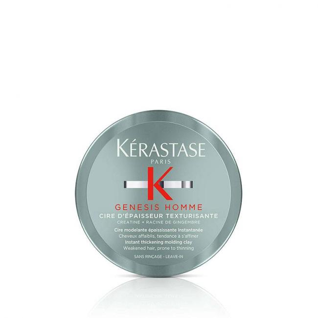 Cire coiffante Genesis Homme &ndash; &eacute;paississante, texturisante, tenue souple