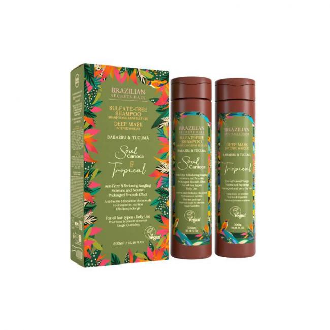 Kit Shampoing apr&egrave;s-lissage Soul Carioca et Masque nourrissant intense Tropical