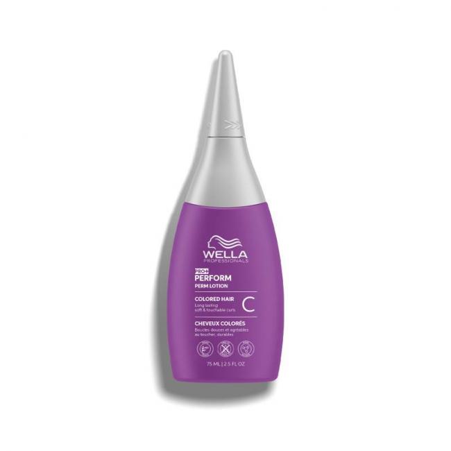 Lotion permanente Perform C &ndash; pour cheveux color&eacute;s, douceur et tenue