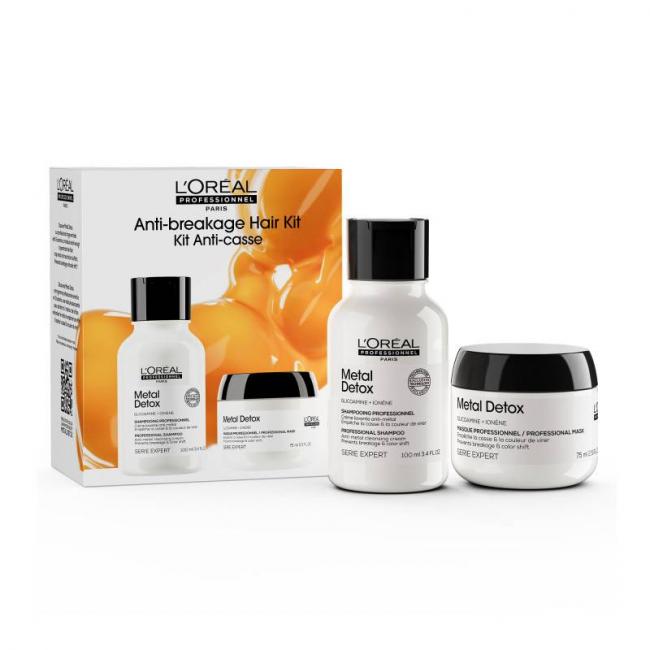 Kit duo anti-casse Metal Detox (shampooing 100ml + masque 75ml)