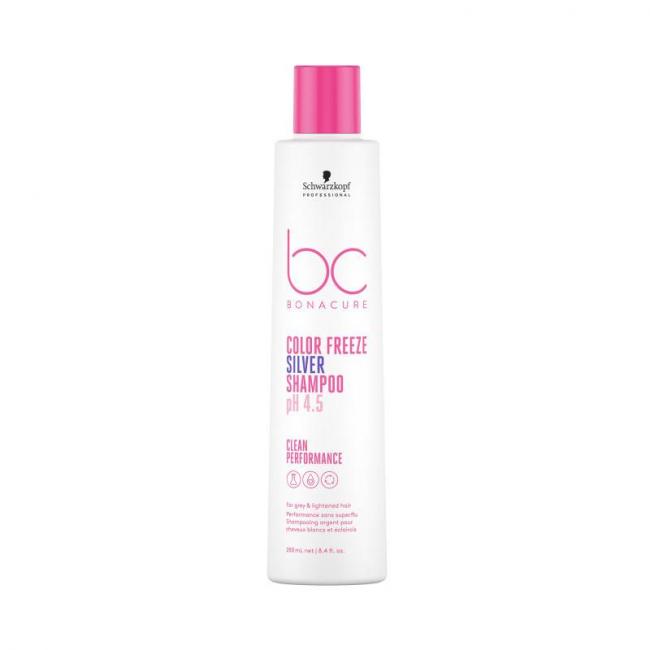 Shampooing argent cheveux blancs et &eacute;claircis pH 4.5 Color Freeze