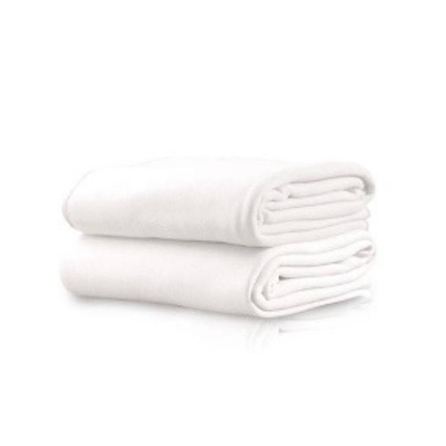 Couverture polaire en Polyester 240g m&sup2; Blanche 180x120cm