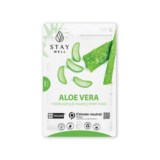 Masque visage Aloe Vera Moisturizing &ndash; hydratation, apaisement, fra&icirc;cheur