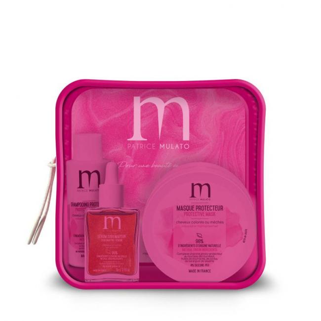 Trousse d&eacute;couverte cheveux color&eacute;s (shampoing, masque et s&eacute;rum)