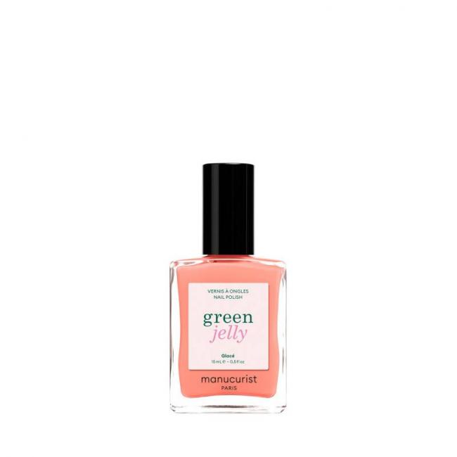 Vernis Green Jelly Glac&eacute; - Corail translucide, effet sirop modulable