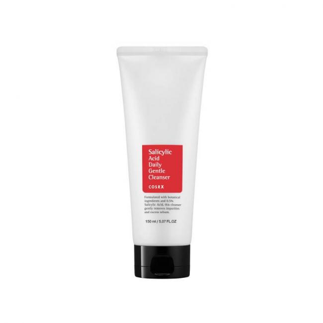 Mousse nettoyante douce &agrave; l'acide salicylique