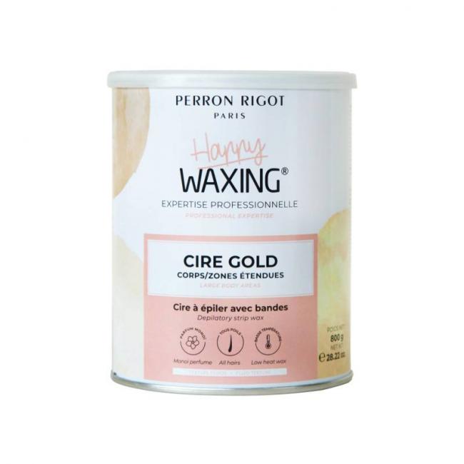 Cire avec bande Gold &ndash; &eacute;pilation rapide, douceur, parfum mono&iuml;