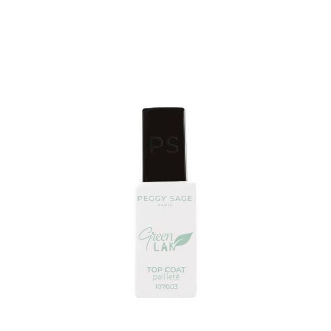 Top coat paillet&eacute; Green LAK