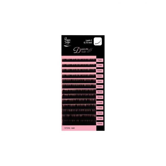 Cils volume russe Dreamlash C 0.15mm Noir - 7mm &agrave; 13mm