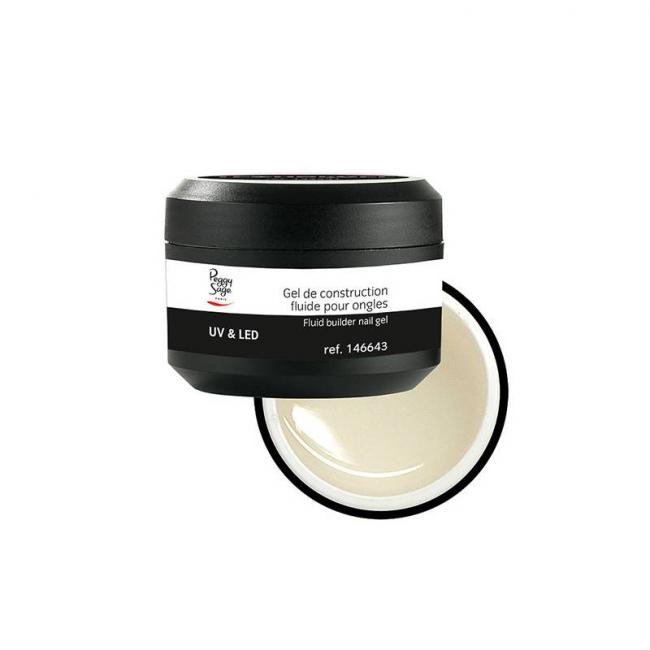 Gel UV et LED de construction fluide pour ongles Transparent 50g