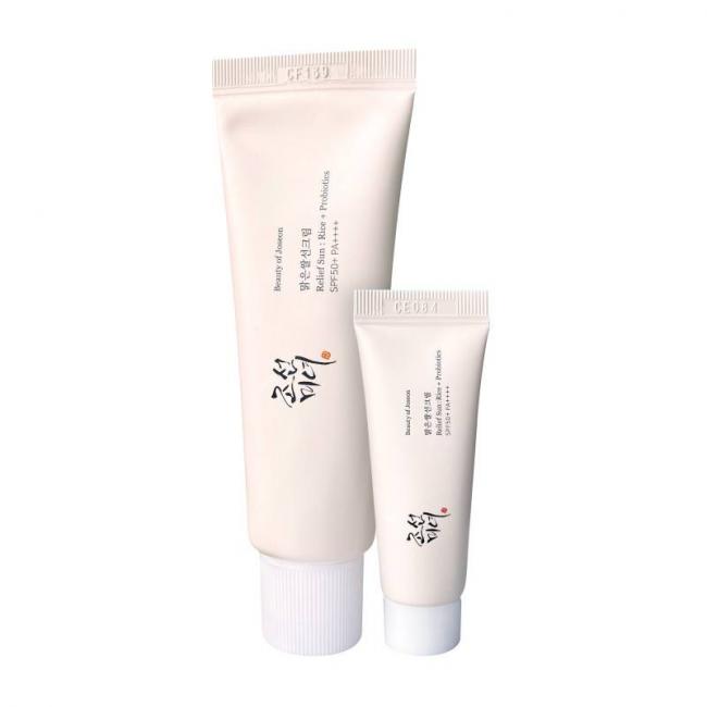 Cr&egrave;me Solaire Hydratante SPF 50+ Relief Sun : Riz + Probiotiques