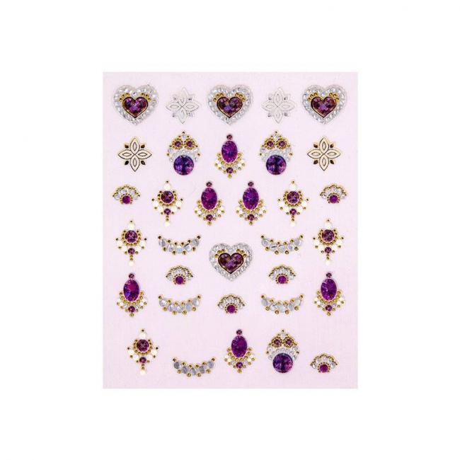 D&eacute;cors adh&eacute;sifs pour ongles Luxury Coeur Spring