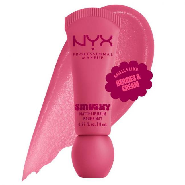 Baume l&egrave;vres SMUSHY Swipe Sesh &ndash; douceur, fini mat, parfum gourmand