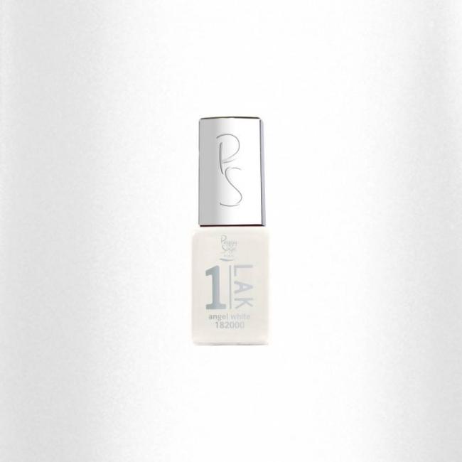 Mini vernis semi-permanent 1-LAK - Angel white