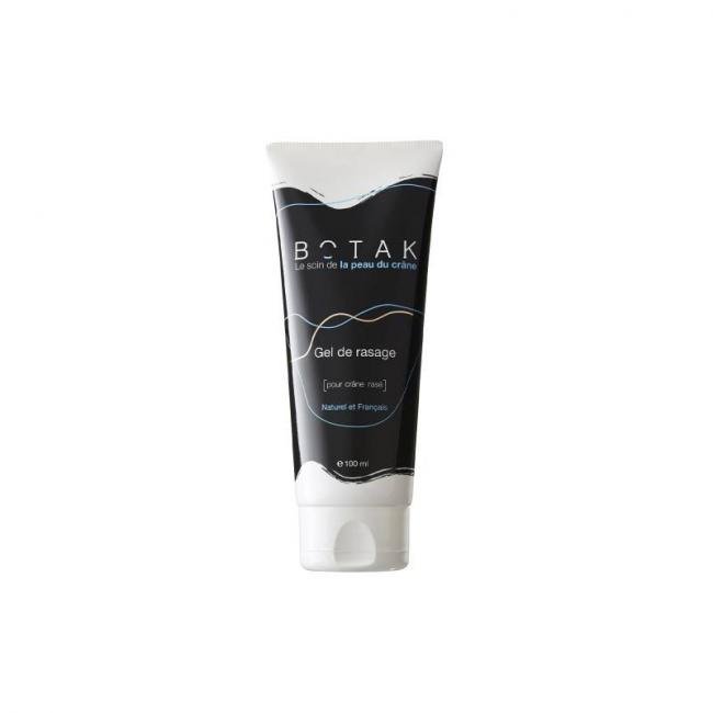 Gel de rasage pour cr&acirc;ne ras&eacute; ou tondu