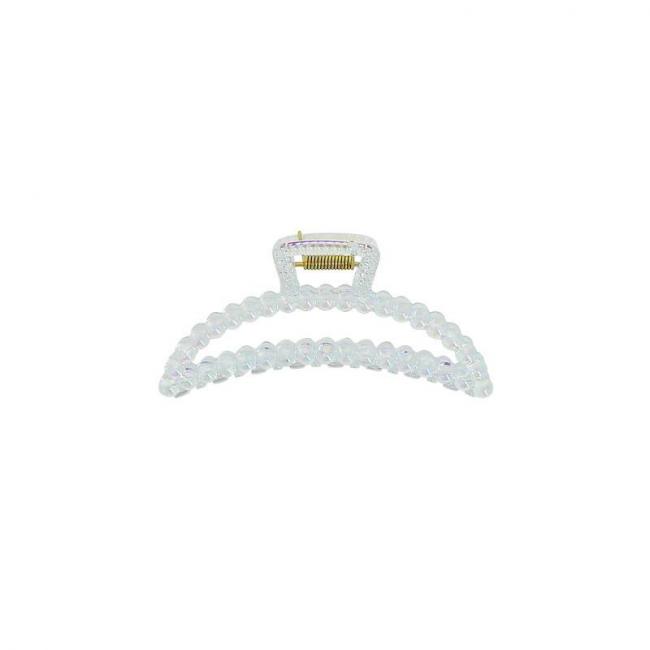 Barrette Holographique Transparente