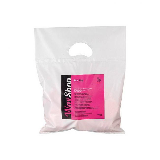 Galets de cire chaude &agrave; &eacute;piler Rose titane 1kg