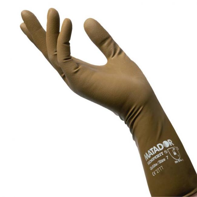 Paire de gants de protection en latex taille M