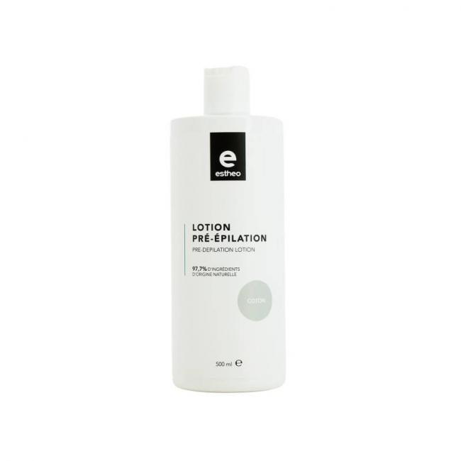 Lotion apaisante pr&eacute;-&eacute;pilation aux extraits de Coton