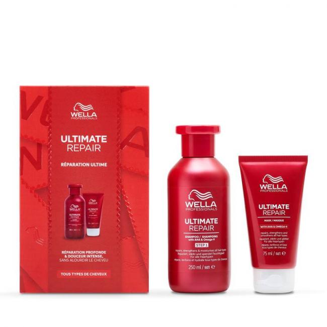 Coffret cheveux Ultimate Repair &ndash; r&eacute;paration profonde, douceur, brillance