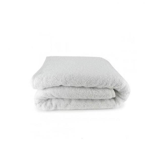 Serviette en Coton 400g m&sup2; Blanche 150x220cm