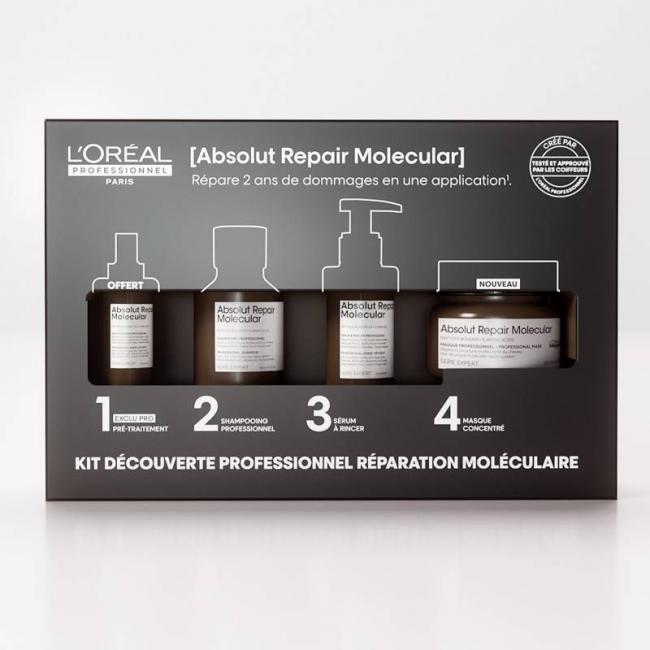 Kit soins Absolut Repair Molecular &ndash; r&eacute;paration, force, &eacute;lasticit&eacute;