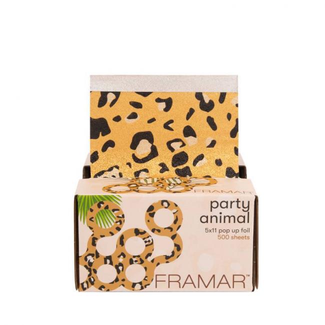 Feuilles alu Pop-up gaufr&eacute;es &ndash; Party Animal