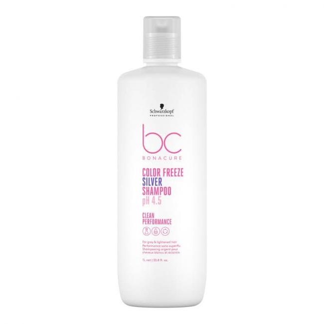 Shampooing argent cheveux blancs et éclaircis pH 4.5 Color Freeze