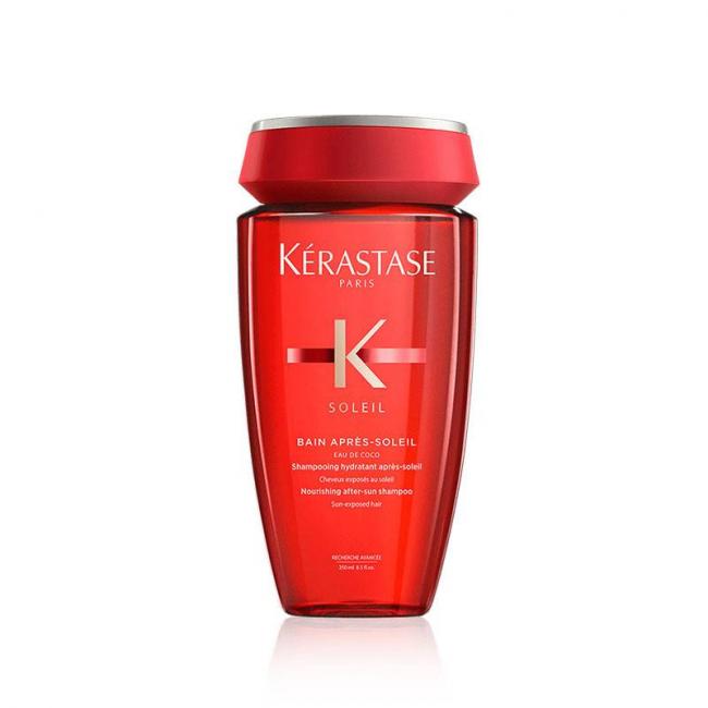 Shampooing Bain Apr&egrave;s-Soleil &ndash; hydratation, protection UV, &eacute;clat