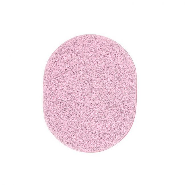 Eponge &agrave; d&eacute;maquiller grand mod&egrave;le 11x8cm Rose
