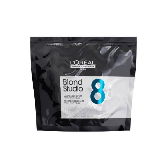 Poudre d&eacute;colorante Blond Studio MT8 &ndash; &eacute;claircissement, adh&eacute;rence, soin