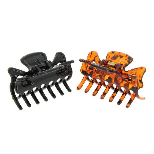 Pince PM noir et &eacute;caille x2