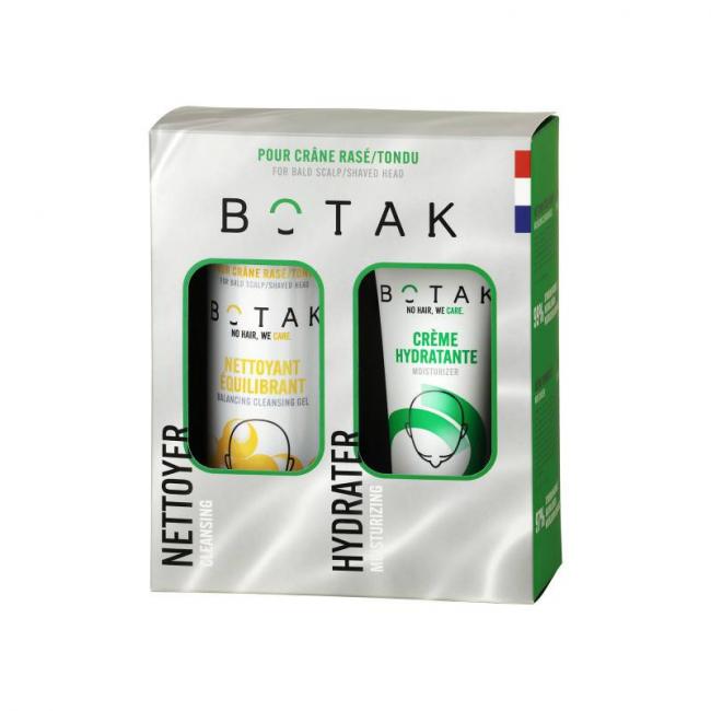 Coffret routine quotidienne pour cr&acirc;ne ras&eacute; ou tondu (225ml + 75ml)