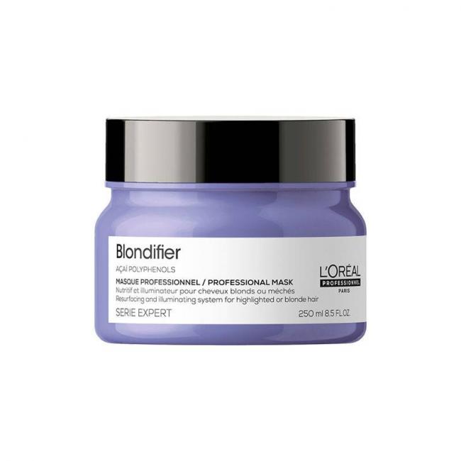Masque nutritif et illuminateur Blondifier cheveux blonds ou m&eacute;ch&eacute;s