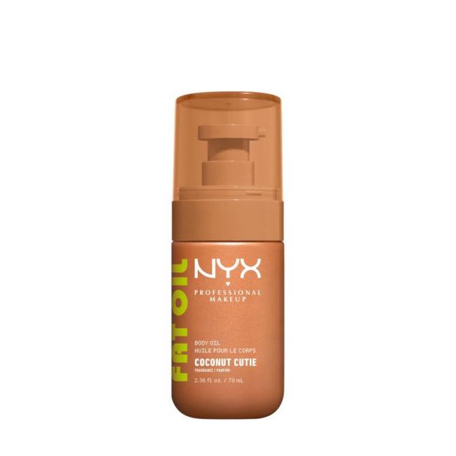 Huile corps Fat Oil Body Coconut Cutie &ndash; fini nacr&eacute; champagne, hydratation 24H