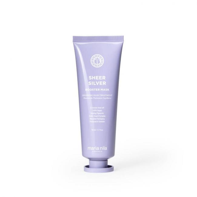 Booster masque sheer silver
