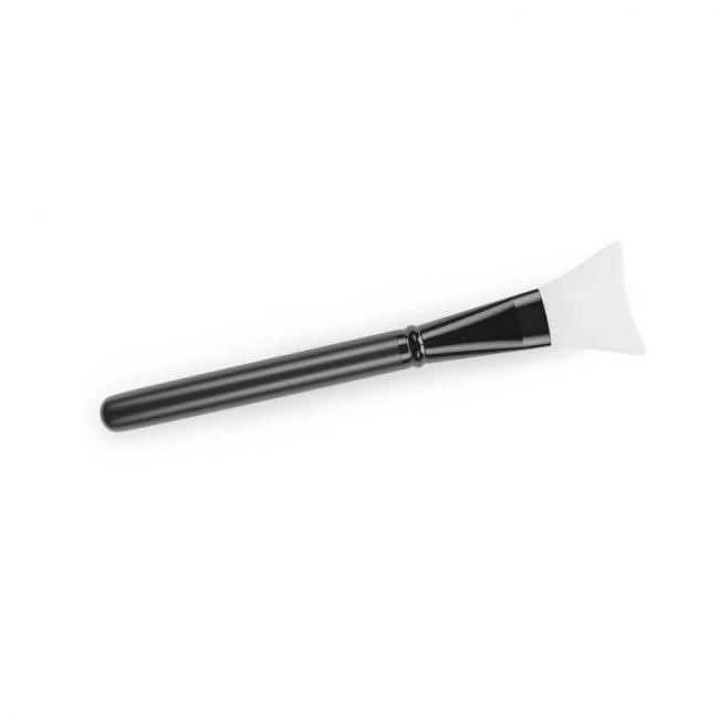 Pinceau spatule courb&eacute; en silicone 16.5 cm