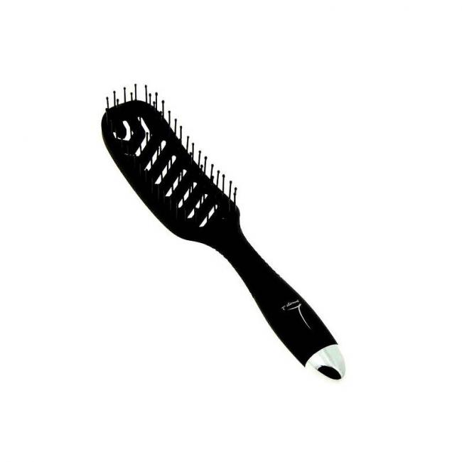 Brosse d&eacute;m&ecirc;lante Paddle vent Noir mat
