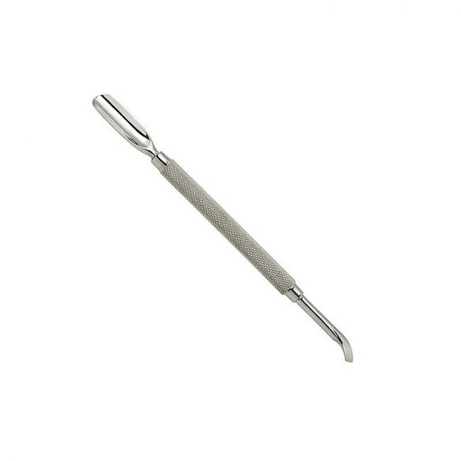 Instrument double gouge embout incurv&eacute;