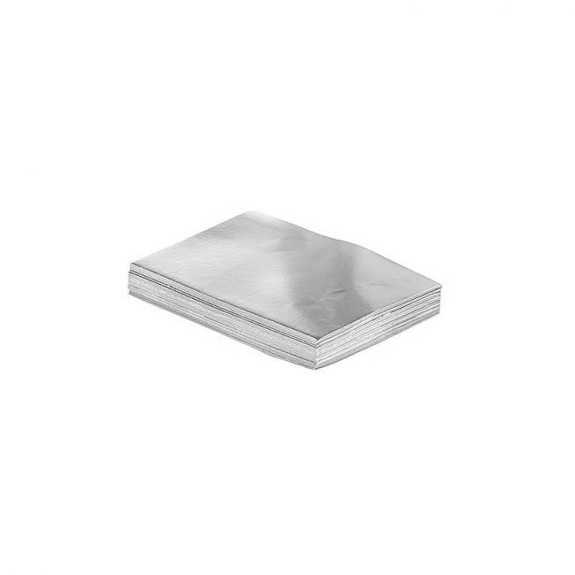 Feuilles de protection aluminium petit mod&egrave;le lampe UV x30