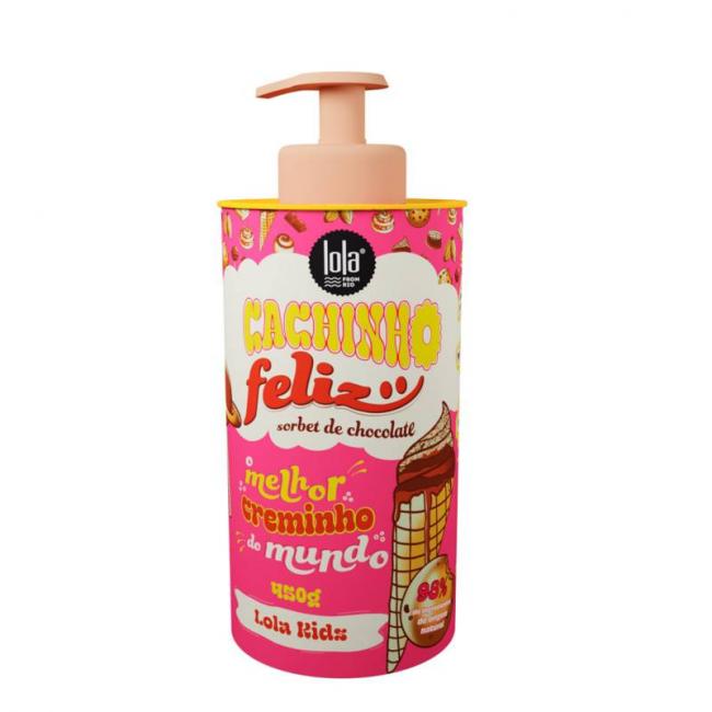 Cr&egrave;me coiffante Cachinho Feliz Chocolate &ndash; nutrition intense et boucles d&eacute;finies