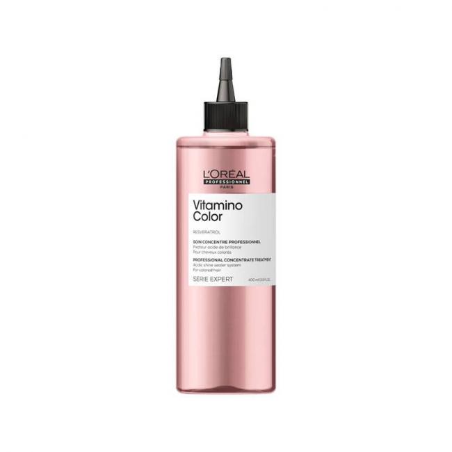 Soin concentr&eacute; fixateur acide de brillance Vitamino Color