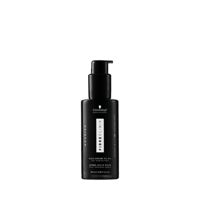 Cr&egrave;me-huile riche Fibre Clinix - Cheveux &eacute;pais