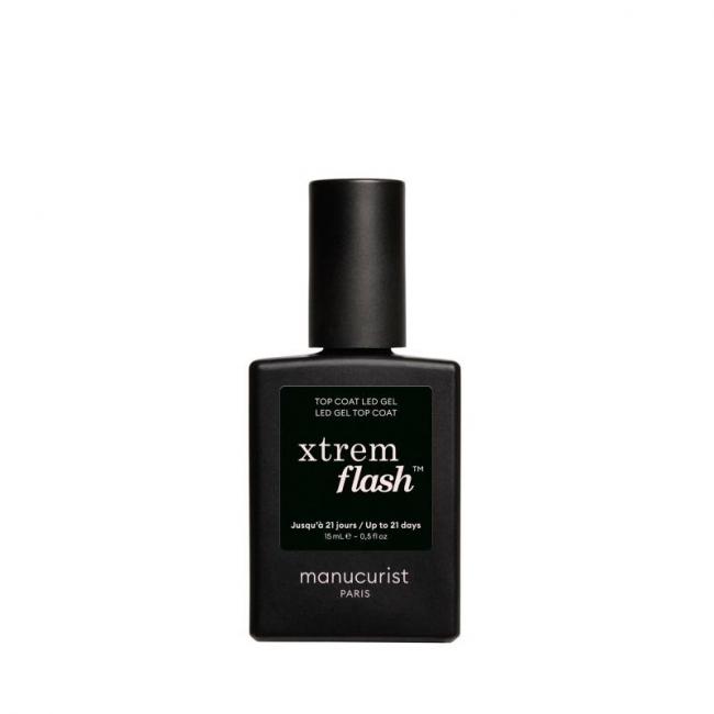Top coat LED gel Xtrem Flash&trade; - jusqu'&agrave; 21 jours de tenue
