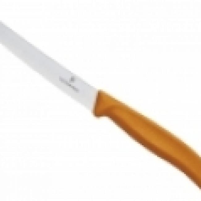 Couteau tomate dents 11cm ORANGE
