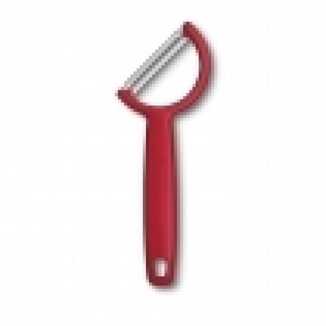 Eplucheur lame lisse RHO rouge