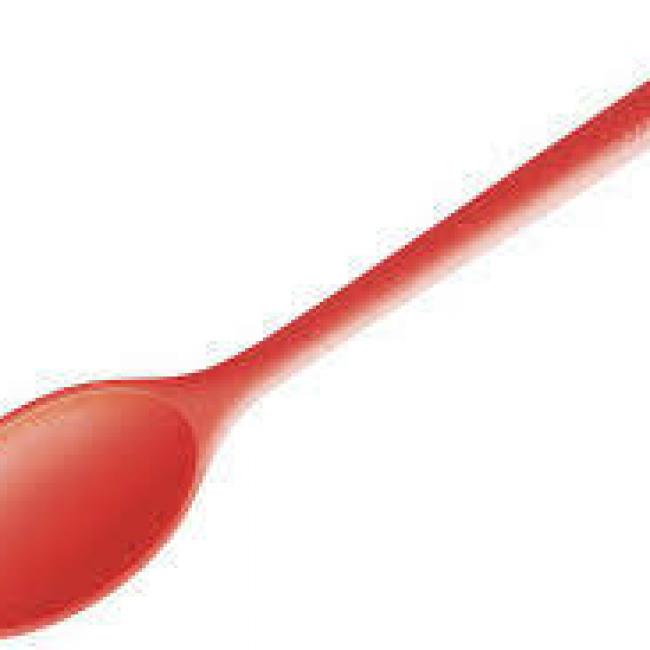Cuillère SILICONE ROUGE
