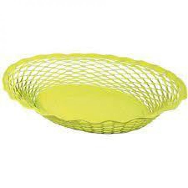Corbeille ovale PM Jaune