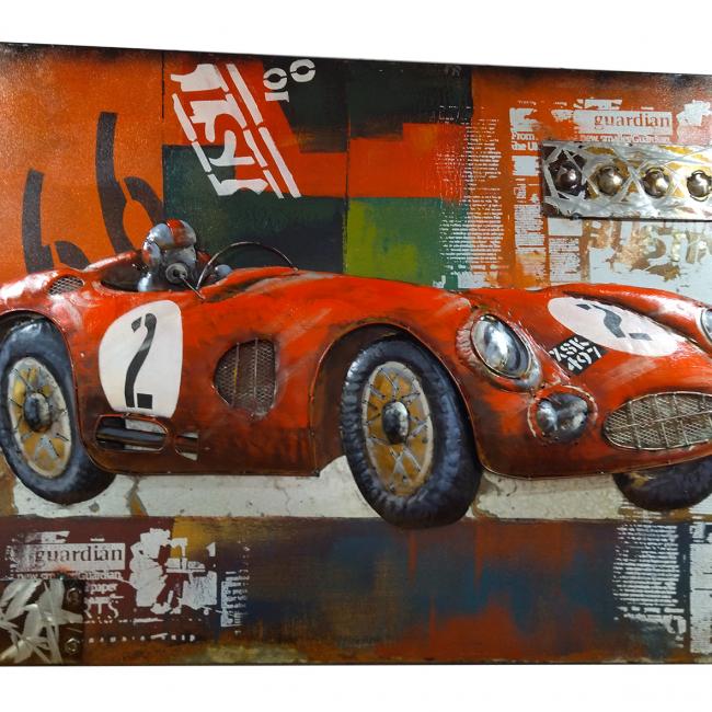 Tableau en métal 3D