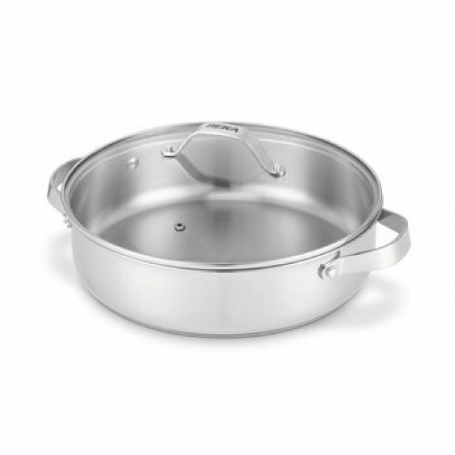 Sauteuse + couv 28cm inox CICLA